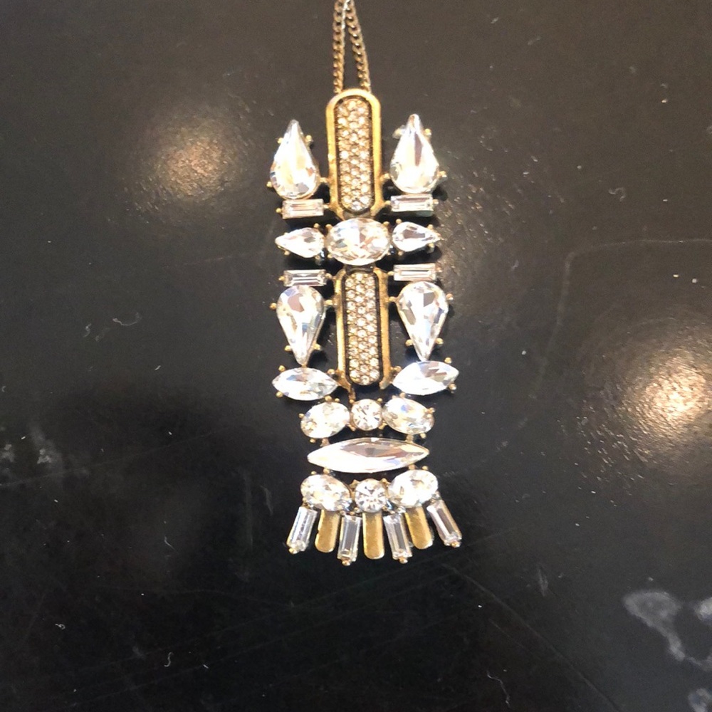 Jcrew pendant long necklace